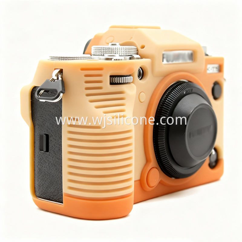 Orange Rubber Protective Covers for Digital Cameras